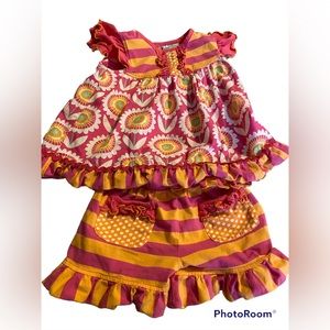 Three sisters short set